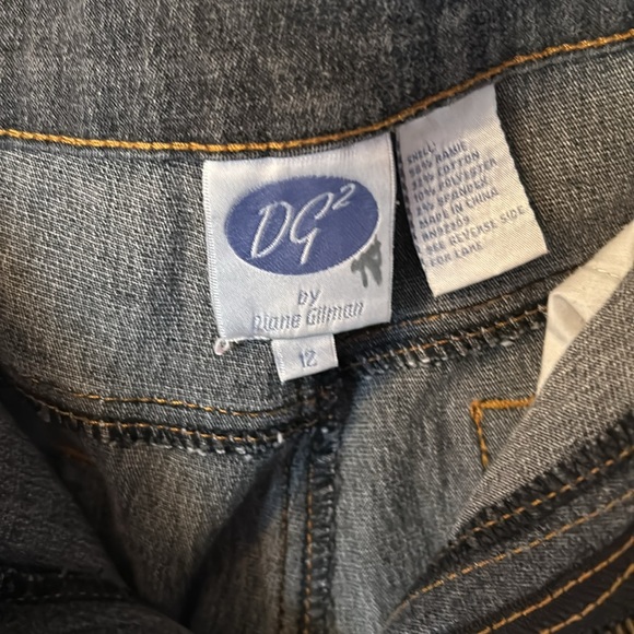 Black embellished denim pants - Picture 2 of 4